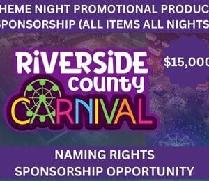 Theme Night Promotional Produt Sponsorship *7 Days*